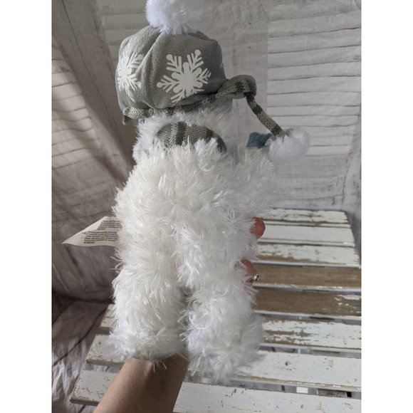 Gemmy abominable snowman red nose reindeer Rudolph - Picture 5 of 6